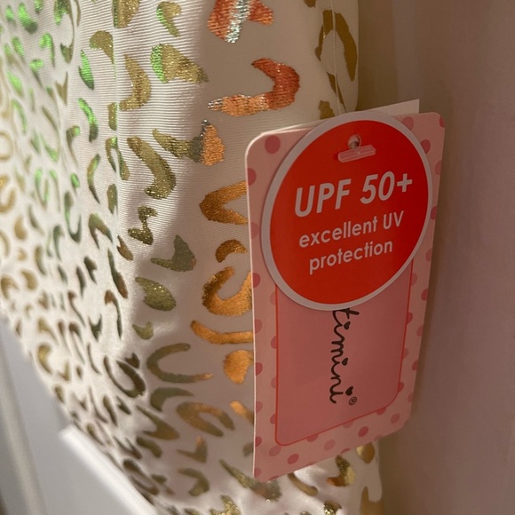 Floatimini Metallic Leopard Print Swimsuit - Picture 4 of 9